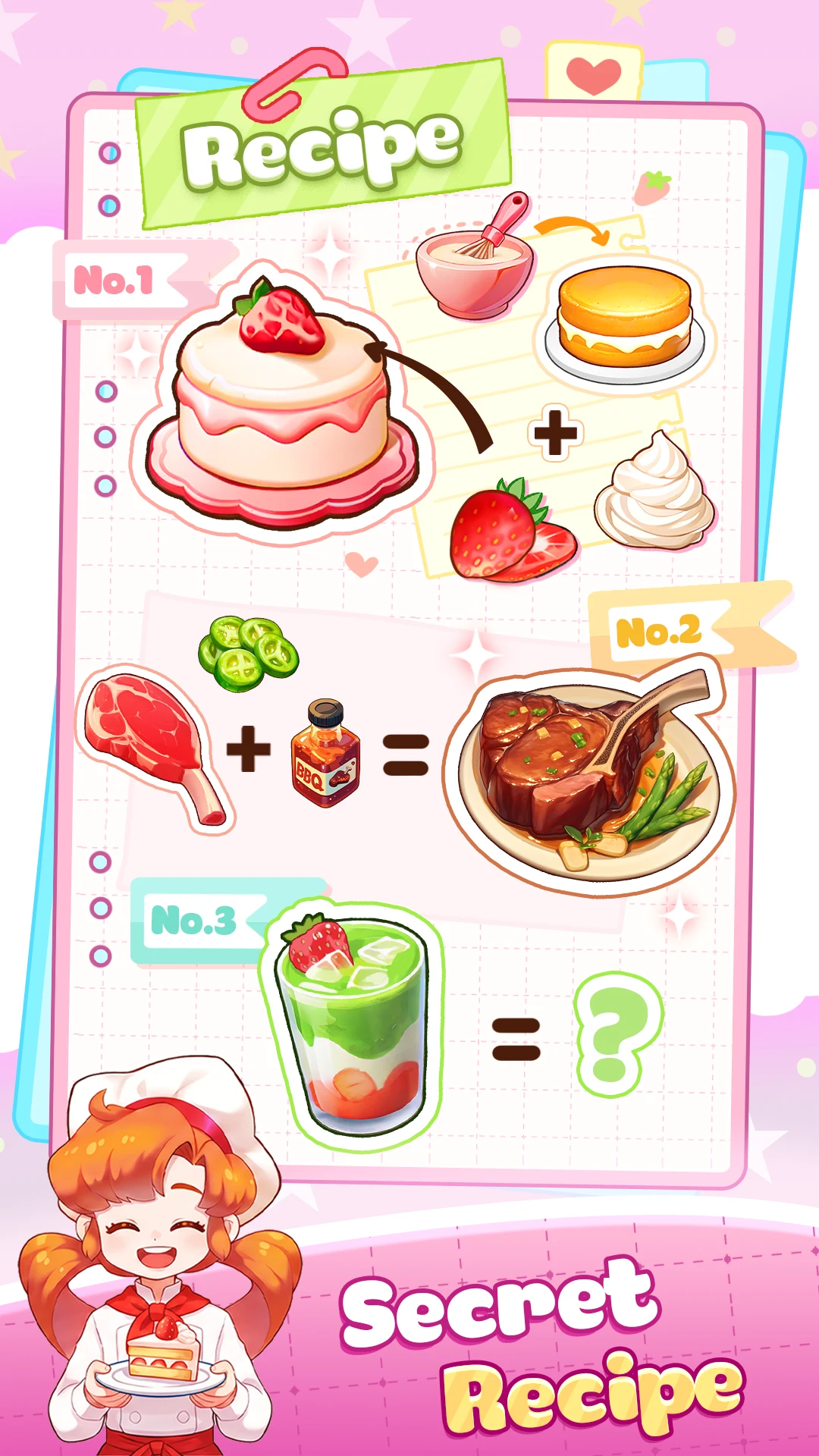 Dream Recipe : Merge Cooking screenshot