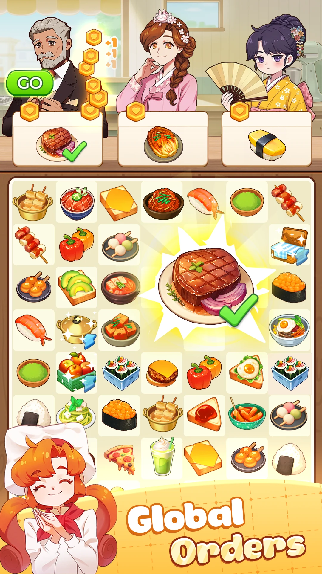 Dream Recipe : Merge Cooking screenshot
